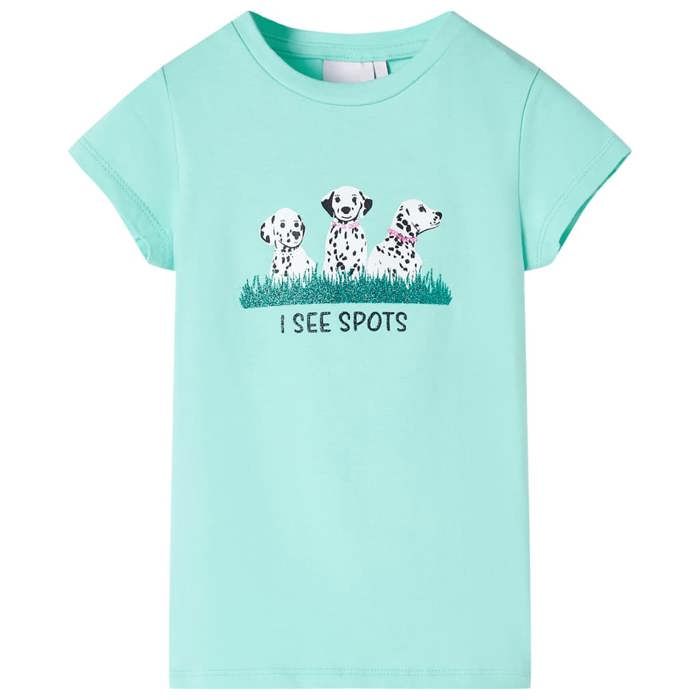 Light Mint T-shirt for Children 92/104/116/128/140