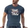 Roll With Pride TShirt Fashion Graphic Tee for Unisex