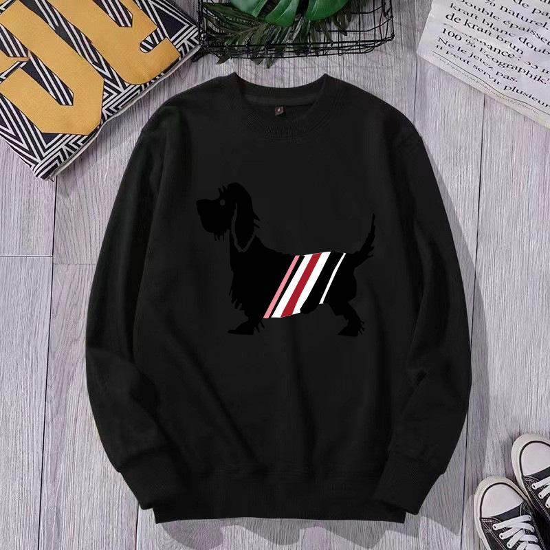 Men's 2023 Trendy Sports Hoodie, Loose Fit, Plus Size, Round Neck, Printed Autumn/Winter Internet Celebrity Style.