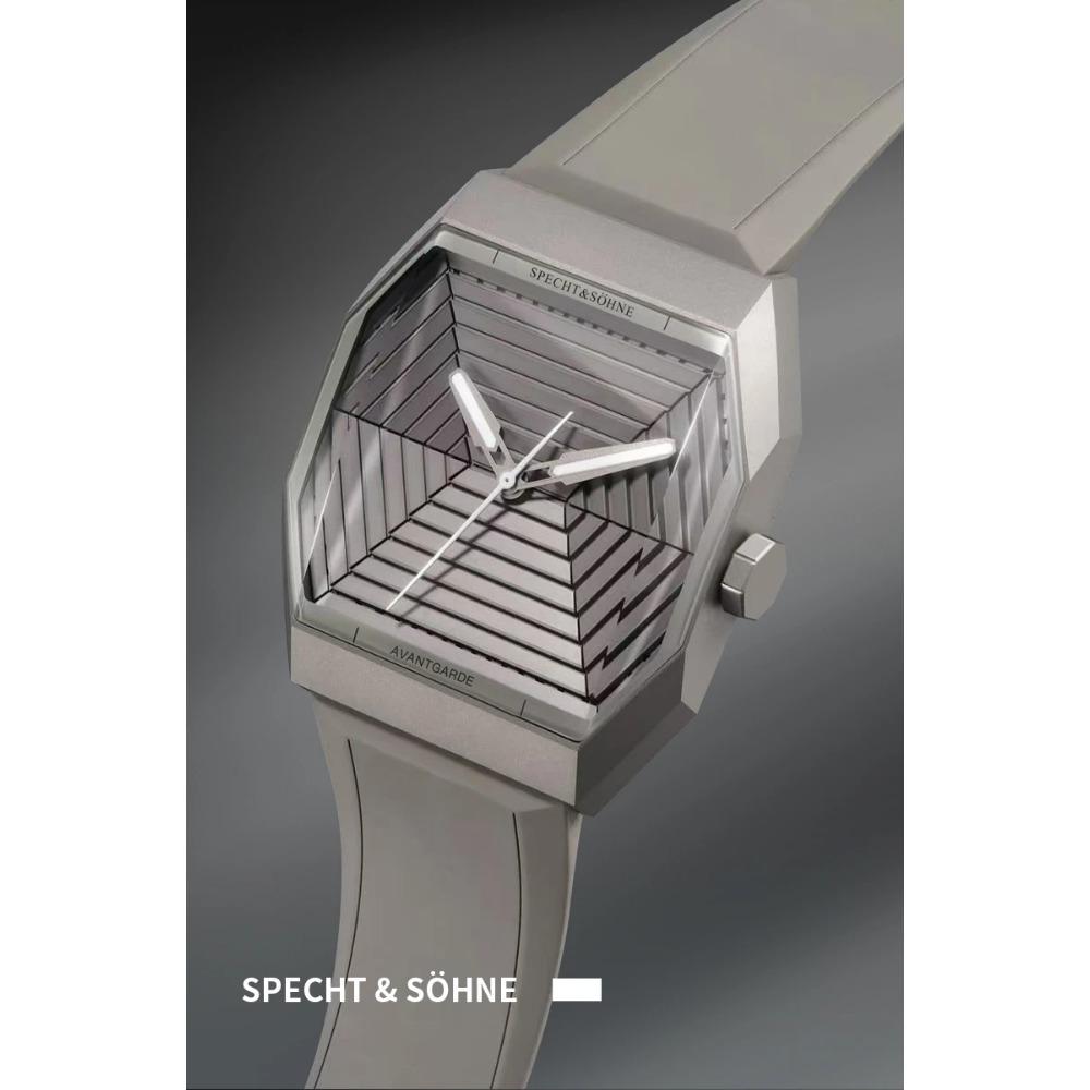 Specht & Söhne New Creative Design Square Watch For Men Sports Watches Octagon Stainless Steel 3D Sapphire Crystal Reloj Hombre