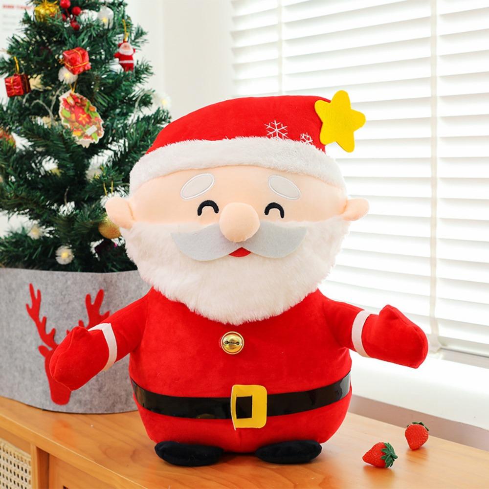 Snowman Santa Claus Elk Plush Doll Soft Christmas Series Plush Toys   Christmas Gift