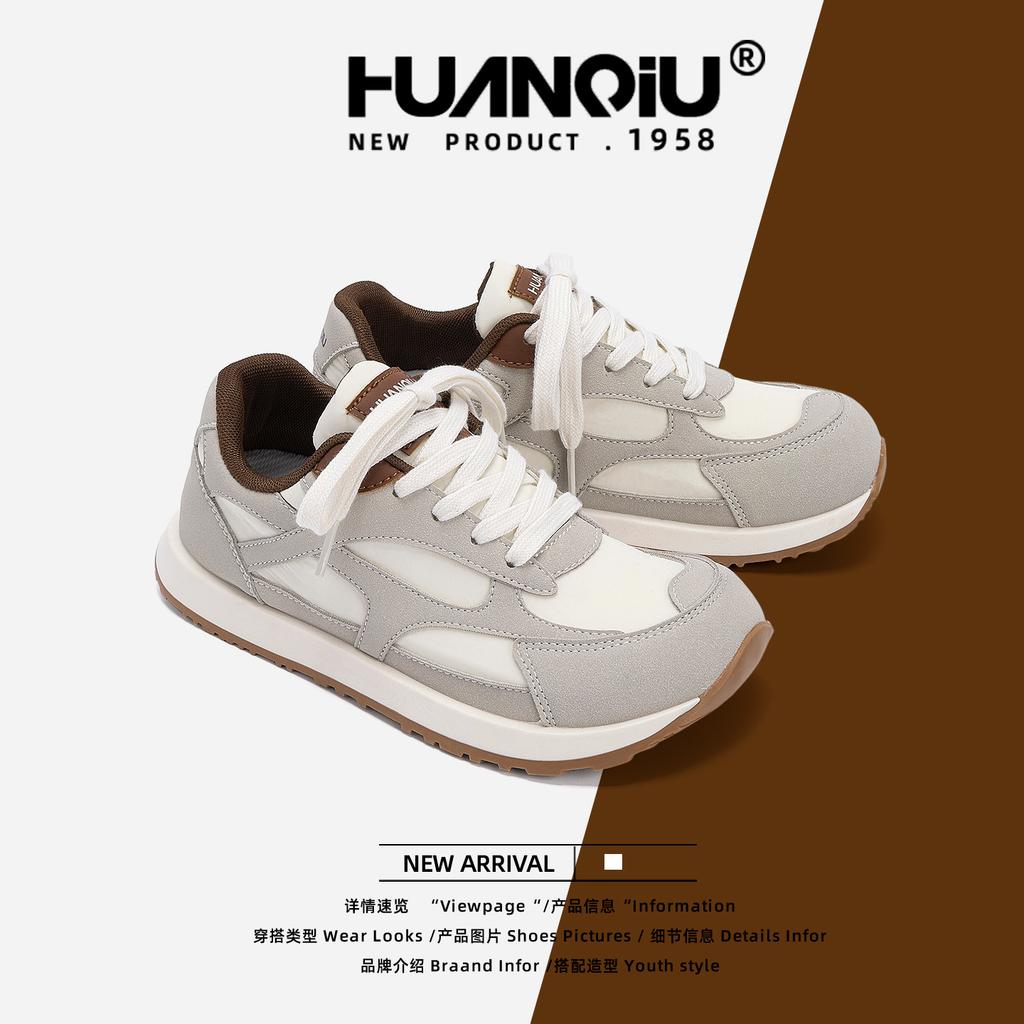 Global Women's Shoes Inner Height Increase Sports and Leisure Shoes ZHQ68535 Autumn New Versatile Platform Training Shoes Women's Explosion