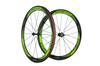 Sunrise Superteam Bike Carbon Road Wheels 700Cx50mm Clincher Wheelset Green