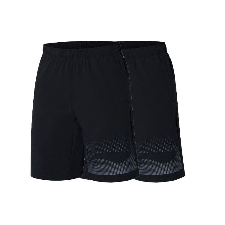 Li Ning Training Series Casual Woven Sports Shorts Men Shorts Black AKSR555-1