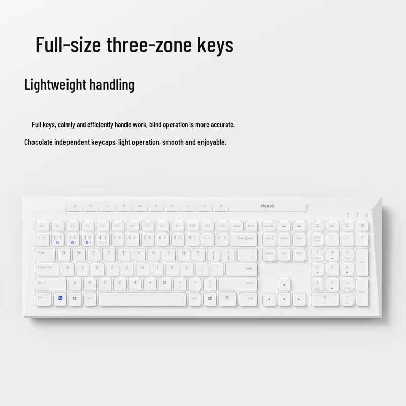 Rapoo 8200G Wireless Bluetooth Multi-mode Keyboard & Mouse Combo
