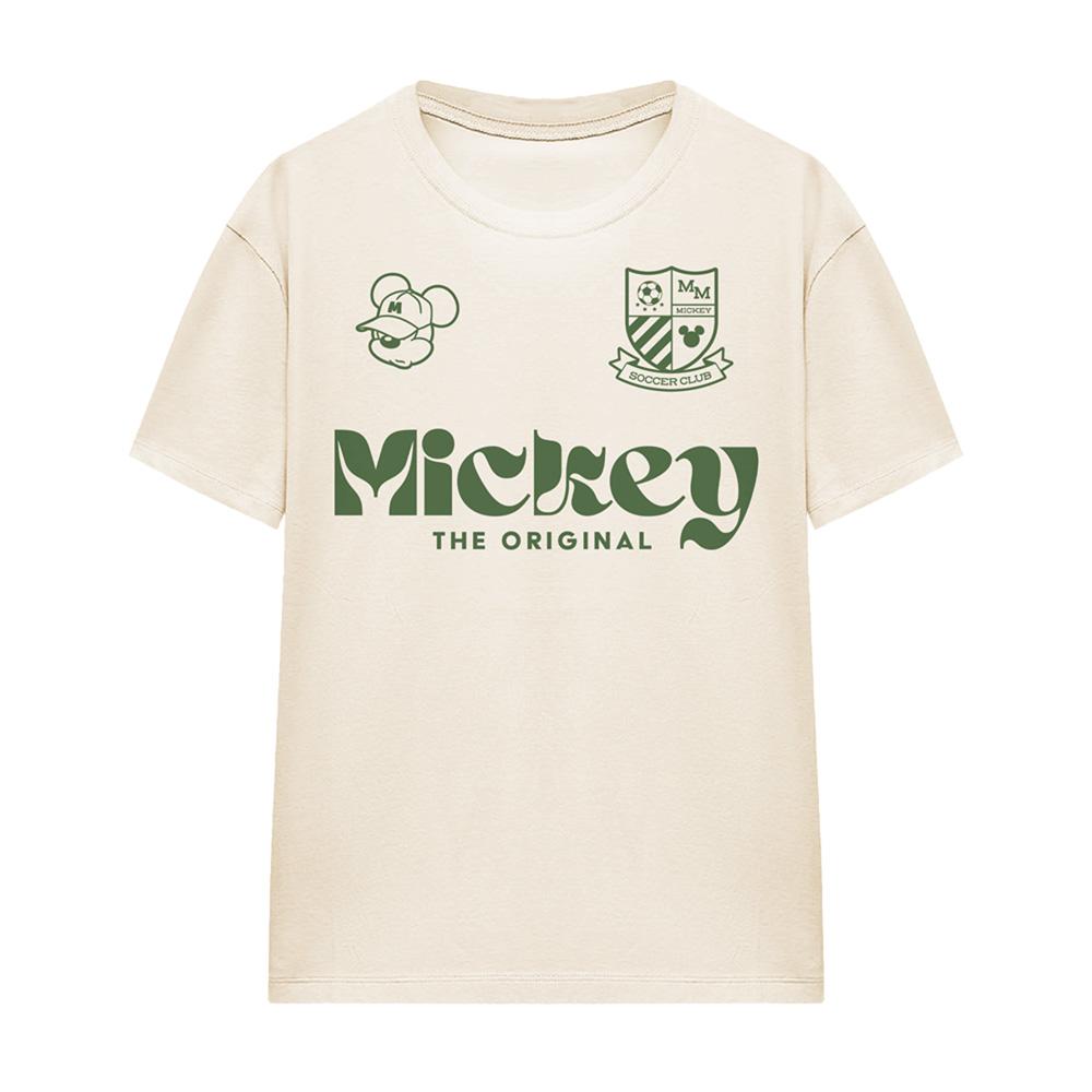 Disney Womens/Ladies Football USA Mickey Mouse T-Shirt