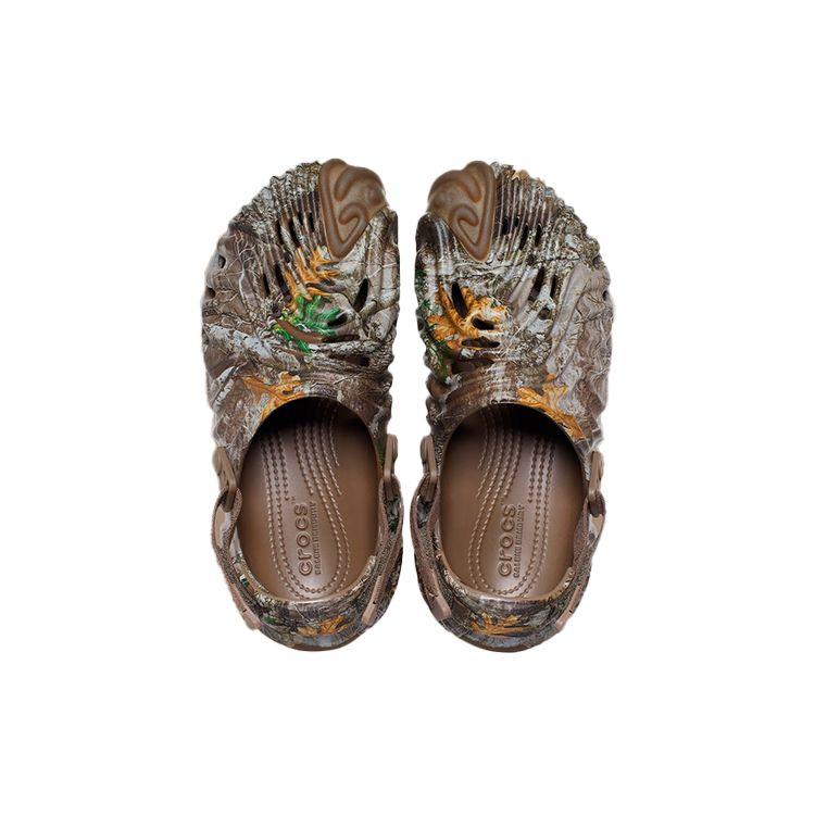 Crocs Salehe Bembury x Realtree x Pollex Clog Edge Camo Unisex Sneakers Brown 207393-90H