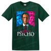 American Psycho Movie T Shirt Neon Horror Portrait Graphic Fan Art Tee Gift