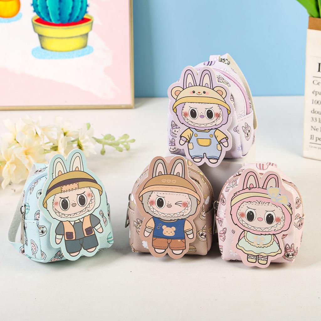 Cartoon Small Backpack, Change Bag, Card Bag, Cute Keychain Bag, Mini Small Bag, Earphone Bag, Portable Carry-on Belt.