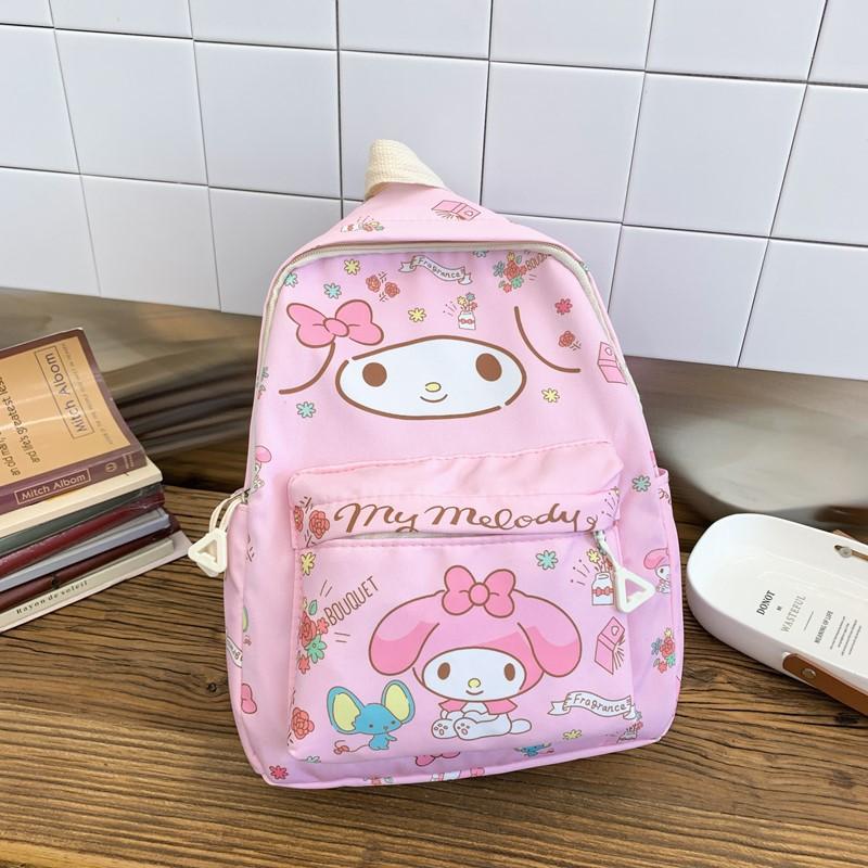 Sweet And Cute Boys And Girls Backpack Kindergarten Primary School Bag Cartoon Animation Foreign Gas Printing Children'S Backpack