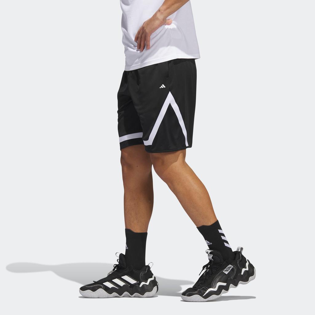 New Adidas Basketball Shorts Men's Black IC2429