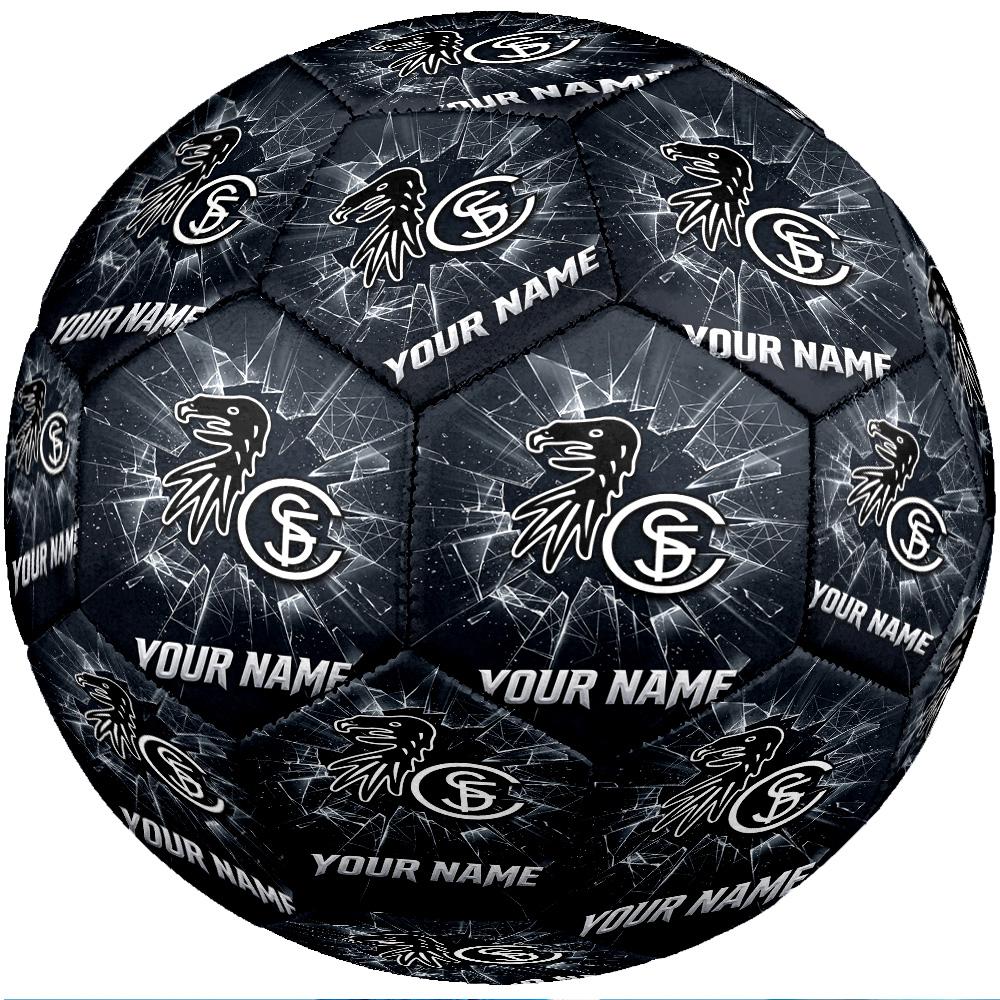 SC Freiburg FC Fashion Size 5 Football Wearproof Non‑Slip Soccer Ball For Sports Training Entertainment Use