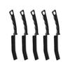 Crevice Cleaning Tool - 5 Pieces Bathroom Cleaning Goods | Long Ergonomic Handle Hard Bristle Brush for Refrigerator Bathtub Sink Stovetop
