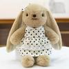 Fragrant Rabbit Cuter Plush Doll With Dress And Bow Decoration For Kids Play