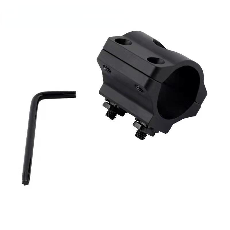 MLOK Flashlight Clamp Aluminum Alloy 25.4mm Flashlight Tube Clamp
