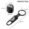 Car Accessories Metal Wheel Tire Valve Caps With Wrench Keychain For Alfa Romeo Giulietta Mito Giulia Stelvio Brera 147 156