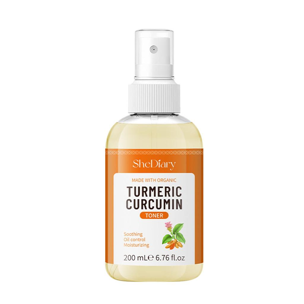 Turmerics Anti-Blemish Toner Turmerics Anti-Blemish Repairs Toner Reduces Pigmentation Anti-Aging Sun Spots Natural Facial Toner 200ML