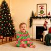 Family Matching Christmas Pajama Set, Long Sleeve Top and Pants Loungewear for Holiday