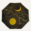 1pc Sun Moon Auto Open/close, All-Season Portable Folding Umbrella for Women & Men, Travel, Everyday, Formal Events -06226