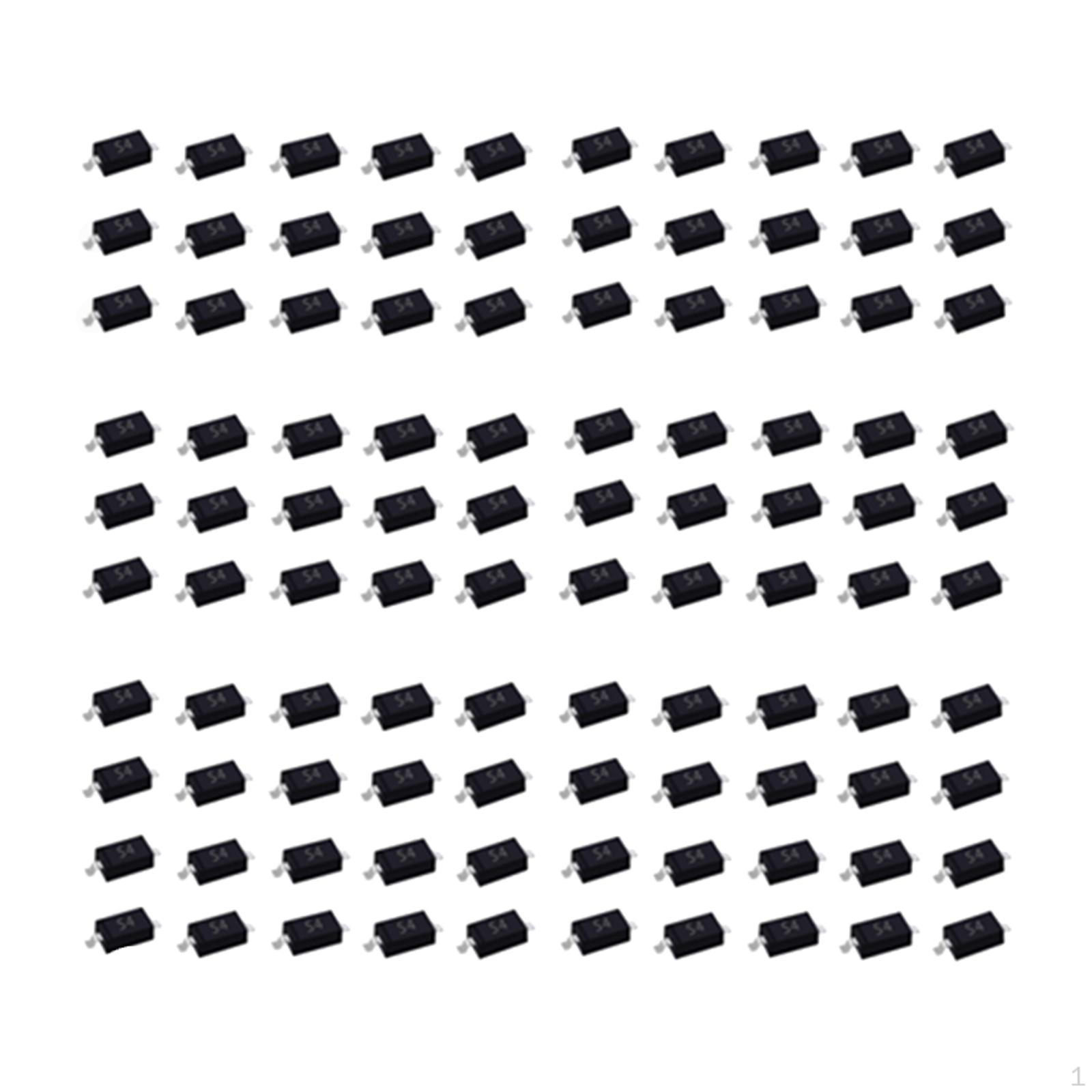 

100 шт. 1N5819W S4 SMD диоды Шоттки профессиональные Sod-123 электронные компоненты прочный 40 В 1 А