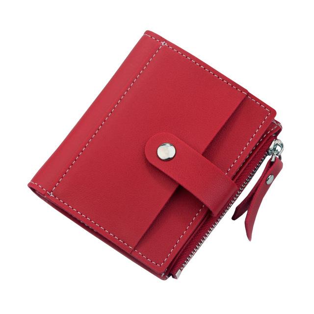 Women's Wallet Short Driver's License Wallet Korean Version Zero Wallet Women's Mini Buckle Bag