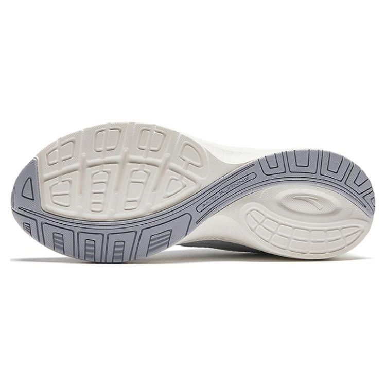 ANTA Retro Running Shoes White Gray Women 922345595-3