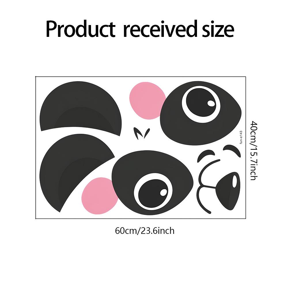 

Fun-e143 Милая милая панда спальня крыльцо фон декоративная наклейка на стену 40*60cm/fun-e143