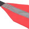 2 Pezzi Bandiera di Sicurezza da Viaggio per Kayak Canoa Bandiera Rossa di Avvertimento con Fettuccia per Traino Canoa Kit Accessori di Sicurezza per Camion