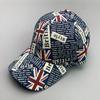 New Classic UK Flag Graffiti Men Women Baseball Hats Cotton Letter Breathable Streetwear Fashion Sport Soft Casual Hip Hop Caps