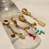Fashionable Bikini Charm Necklace Stainless Steel Jewelry Bikini Pendant Trendy Accessory for Women Everyday Wear