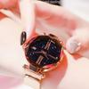Fashion Women Watches Magnetic Starry Sky Female Clock Quartz Wristwatch magnet strap Luxury Ladies Dress Wristwatch gift