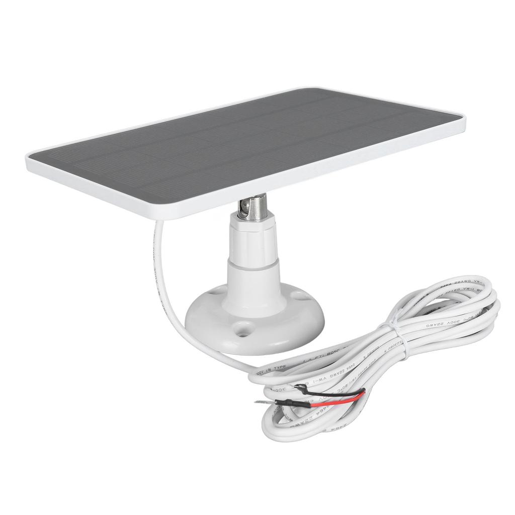 Solarladegerät für Google Nest Kamera Verstellbare Halterung Solarpanel mit 9,8ft Ladekabel