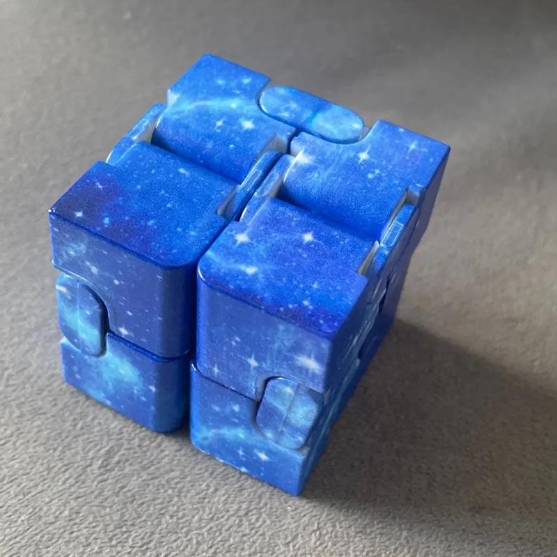Infinity Cube Flip Adhd Toys Anxiety Toy Fingertips For Game Puzzle Antistress Magic Finger Fidget Autism Hand Gifts Children