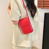 Flap Crossbody Bags Women Mini PU Leather Shoulder Purses and Handbags for Girls Ladies Phone Simple Crossbody Bag