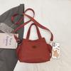 Women's Solid Color Handbag Shoulder Crossbody Bag