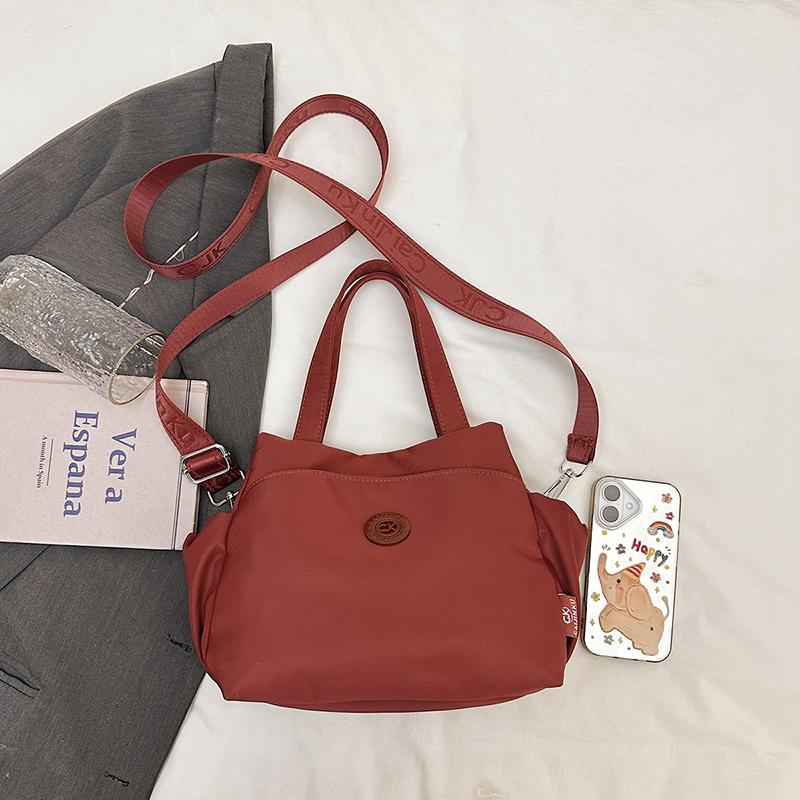 Women's Solid Color Handbag Shoulder Crossbody Bag