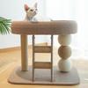 JINGRUIXIANG Cat Tree with Condo and Scratching Post