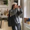 New ArrivalS Open Run Women S Pocket looSe Fit Hooded Knit Sweater