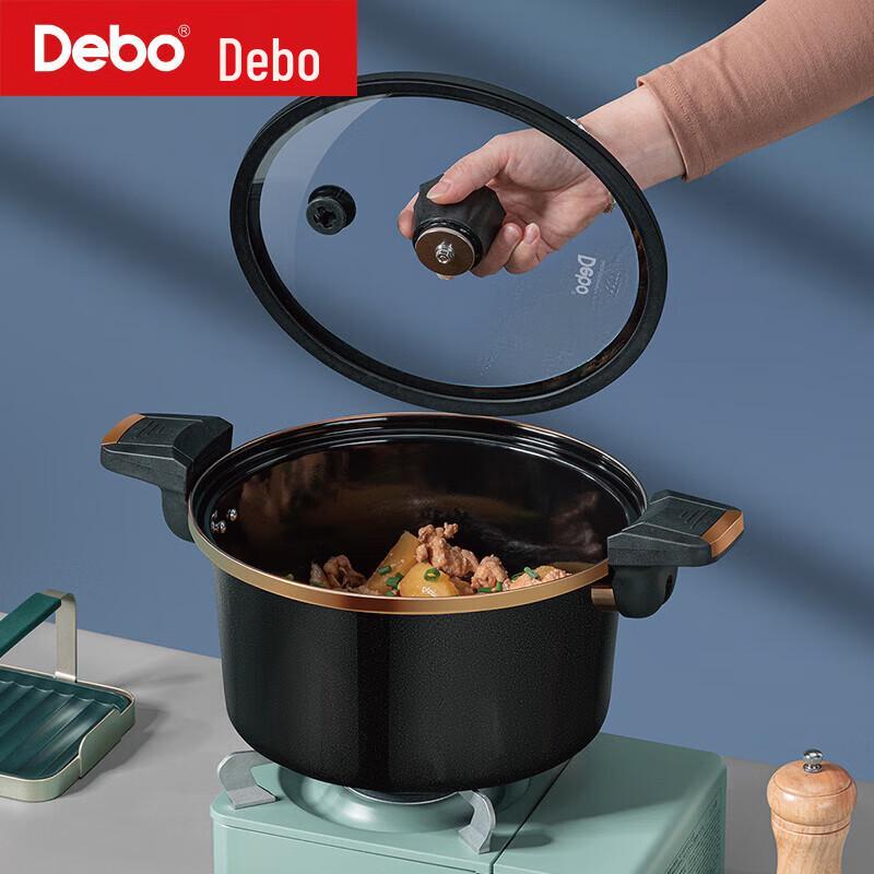 De Buyer Garnite 26cm Non-Stick Micro-Pressure Pot
