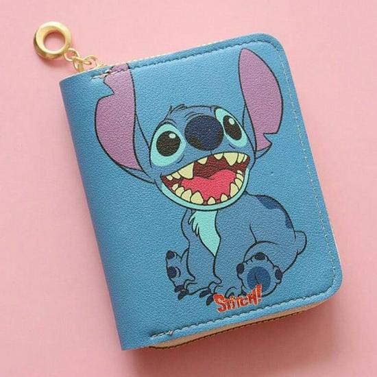 2024 Fashion Cartoon Mini Wallet: Short Zipper, Coin Purse, Student Card Holder