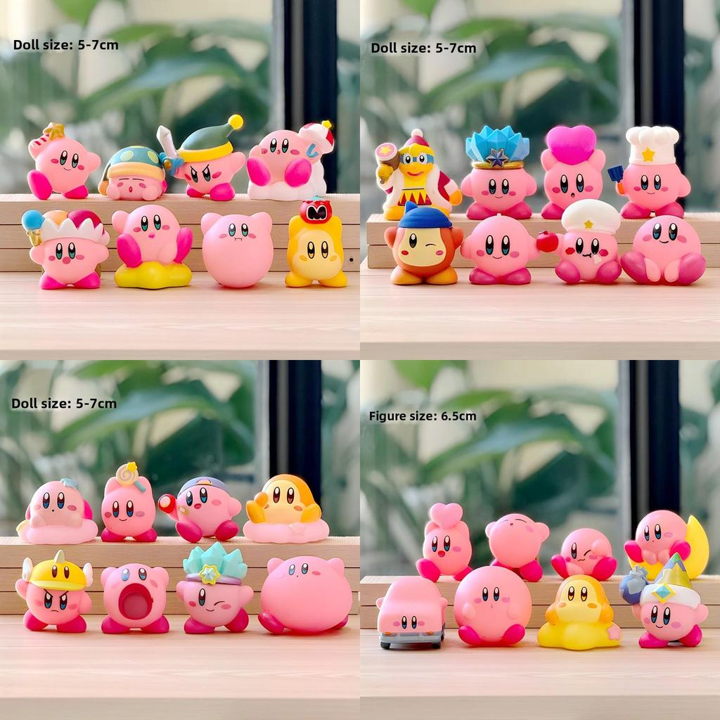 Kirby Blind Box Collectible Figures With Soft Gel Material For Kids And Gift Collectors