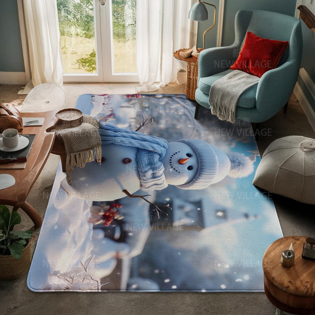 Koberec ke vchodu do domu Rohožka ke dveřím do domu Obývací pokoj Vana Koupelna Protiskluzové koberce s absorpcí vody vana Veselé Vánoce zima