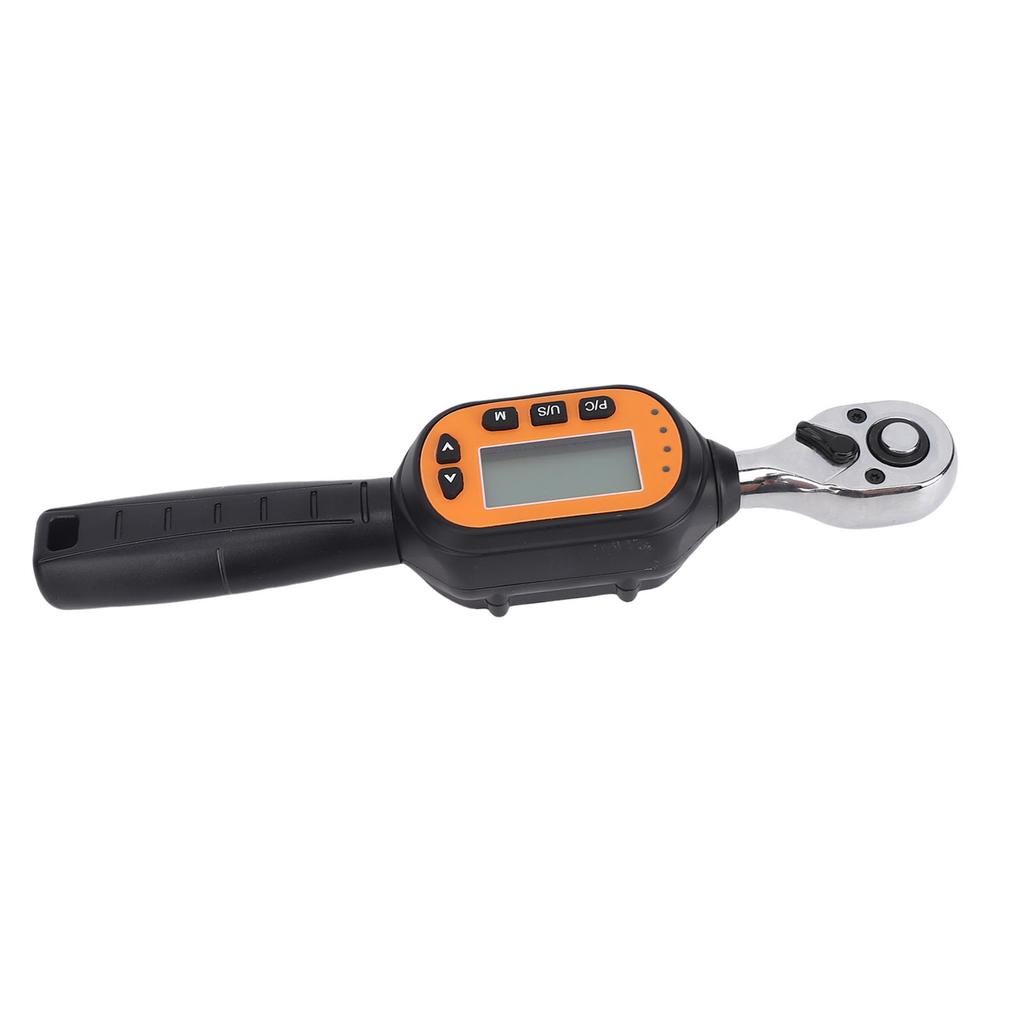 Digital Preset Torsion Wrench LED Backlit Screen 3 8in 1.8 to 60N m Unit Switching CW CCW Digital Wrench
