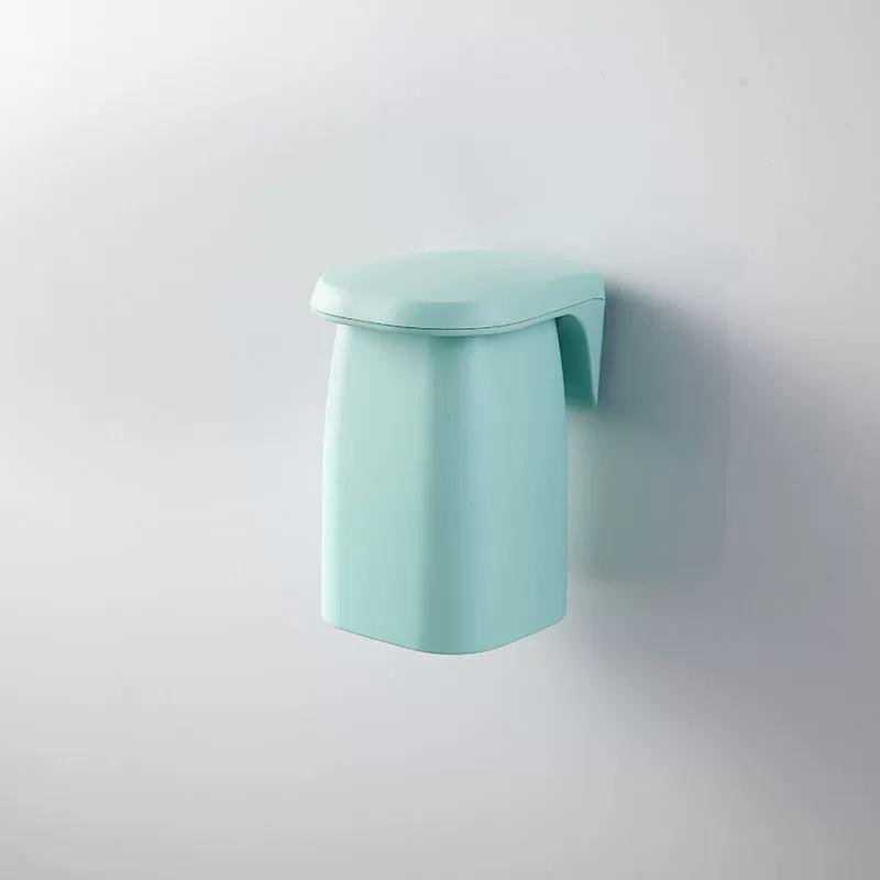 Nordic Magnetic Wall-Mounted Toothbrush and Mouthwash Cup Set зелёный
