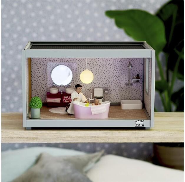 Lundby Doll Furniture Bathroom Set