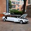 1:32 Rover Range rover Allungata Lega Limousine Metallo Diecast Modello Auto Pull Back Lampeggiante Musicale Giocattolo per Bambini Veicoli Regalo
