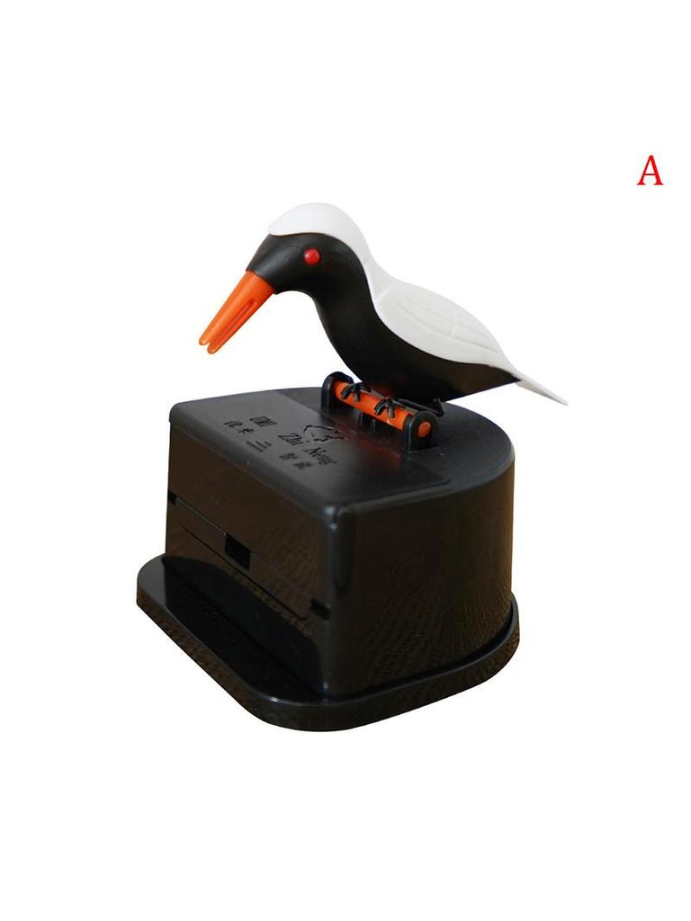 Creative Hummingbird Toothpick Dispenser Gag Toothpick Holder High Quality Cleaning Teeth Automatic Bird Toothpick Storage Box
