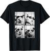 Funny Pigs with Sunglasses Cool Farm Animals Unisex T-Shirt