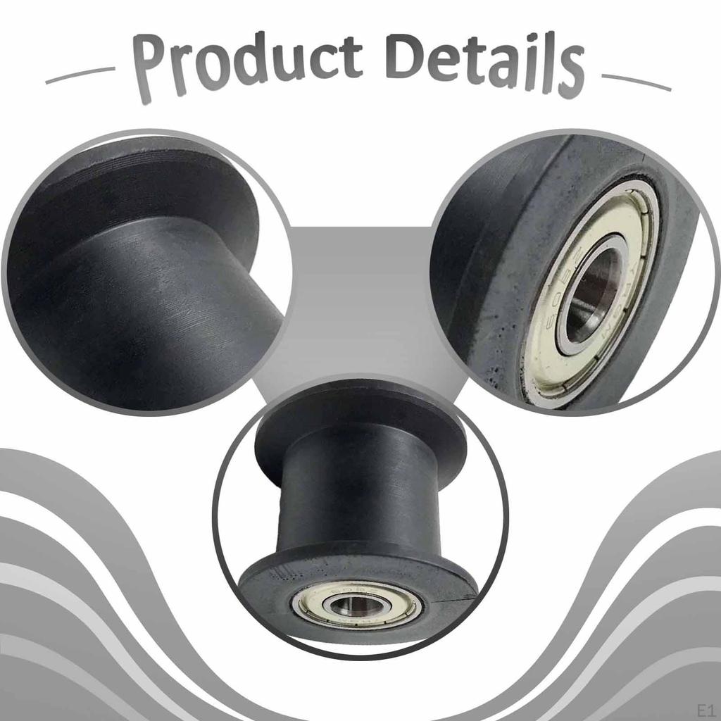 U Groove Pulley Wire Cable Guide Rowing Machine Roller for Track and Drive Mechanical