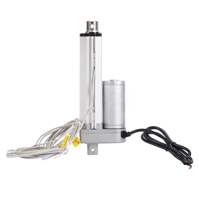Motor actuator liniar electric Semnal de inducție magnetică externă Feedback Tija de împingere electrică Tija telescopică micro electrică